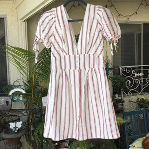 Summer Stripe Mini Dress